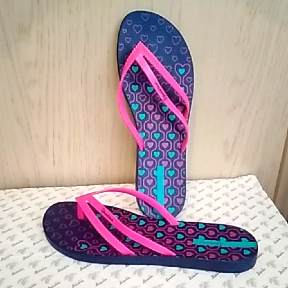 Ipanema Flat Pink Sandals Sz 10